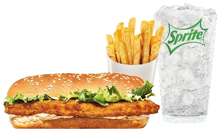 Spicy Original Chicken Sandwich Medium Combo